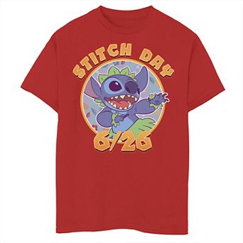 Disney's Lilo & Stitch Boys 8-20 6/26 Stitch Day Graphic Tee