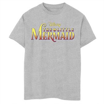 Disney's The Little Mermaid Boys 8-20 Classic Logo Graphic Tee