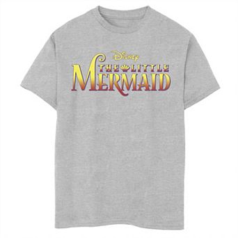 Disney's The Little Mermaid Boys 8-20 Classic Logo Graphic Tee