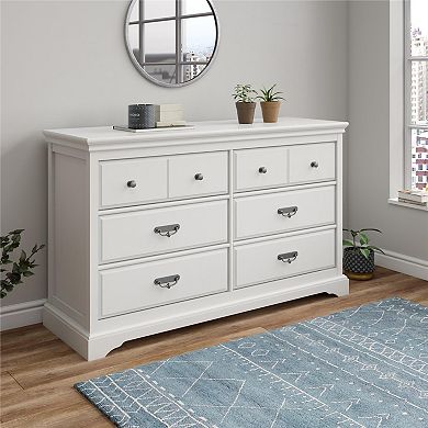 Ameriwood Home Bristol 6 Drawer Dresser