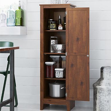 Ameriwood Home Milford Single Door Storage Pantry Cabinet