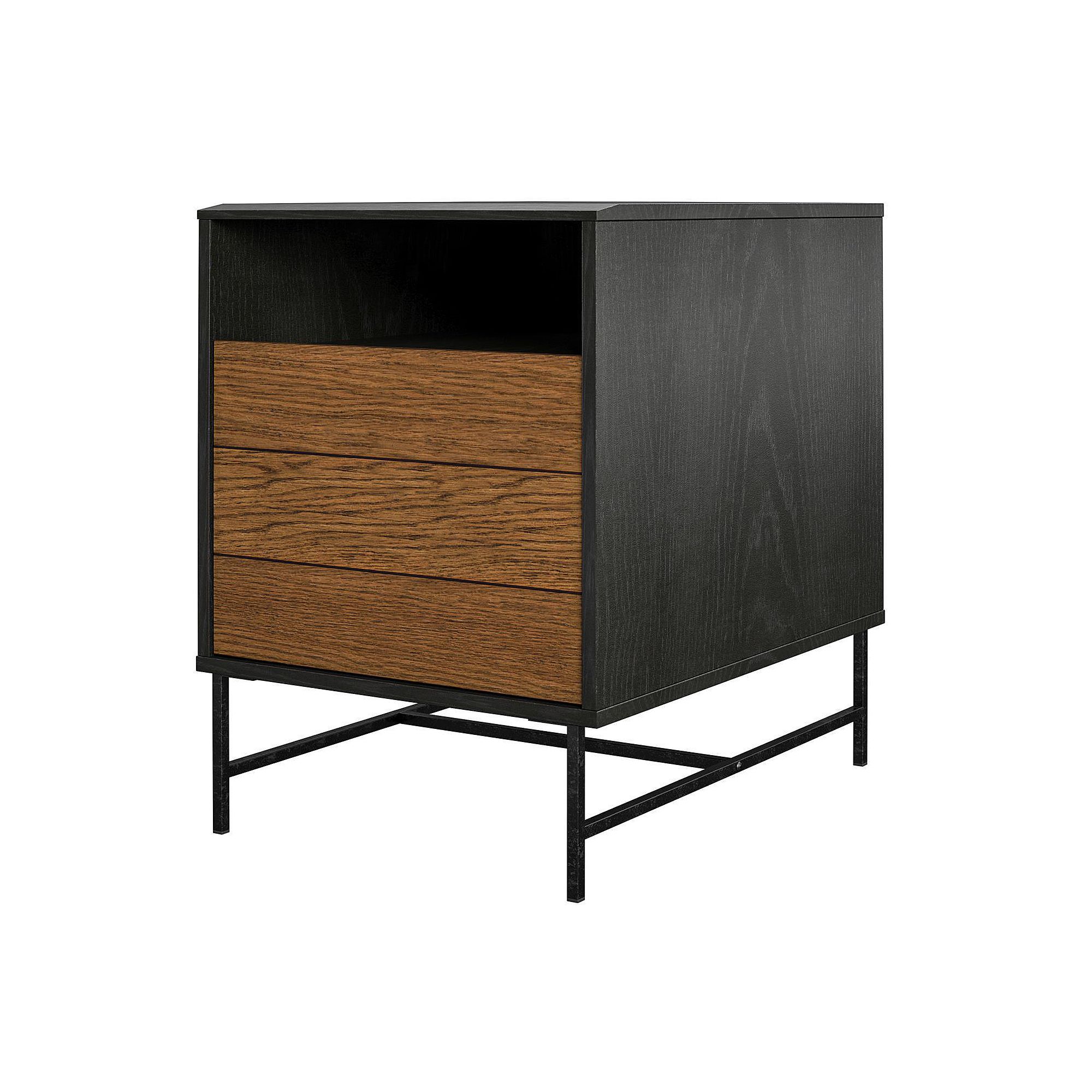 Ameriwood Home Reznor End Table, Black
