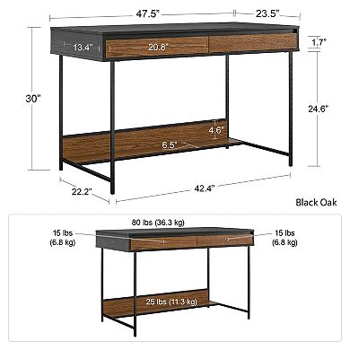 Ameriwood Home Reznor Computer Desk