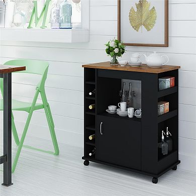 Ameriwood Home Williams Kitchen Cart