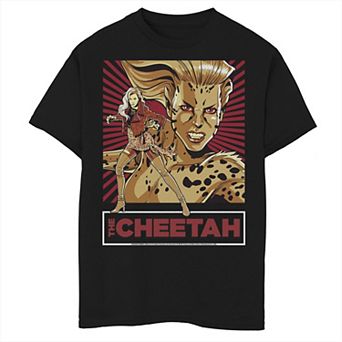 Boys 8-20 Wonder Woman Retro Cheetah Poster Graphic Tee