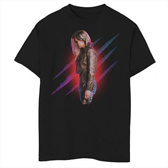 Boys 6-20 Wonder Woman Cheetah Claws Profile Poster Tee