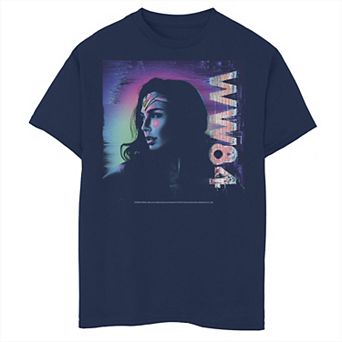 Boys 6-20 Wonder Woman 84 Colorful Profile Tee