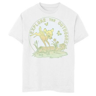 Disney's Bambi Boys 8-20 Explore The Outdoors Graphic Tee