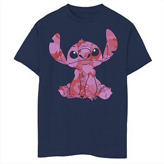 Disney's Lilo & Stitch Boys 8-20 Valentine's Day Stitch Heart Fill Graphic Tee