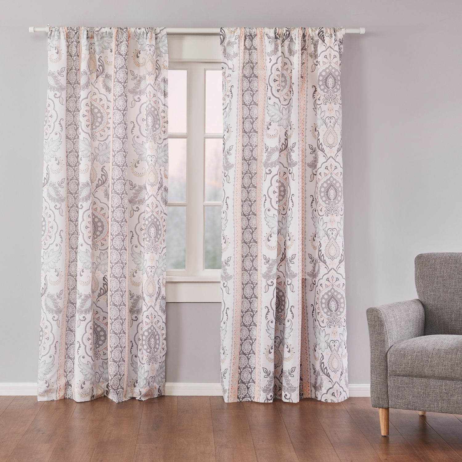Image for Levtex Home 2-pack Darcy Window Curtain Set at Kohl's.