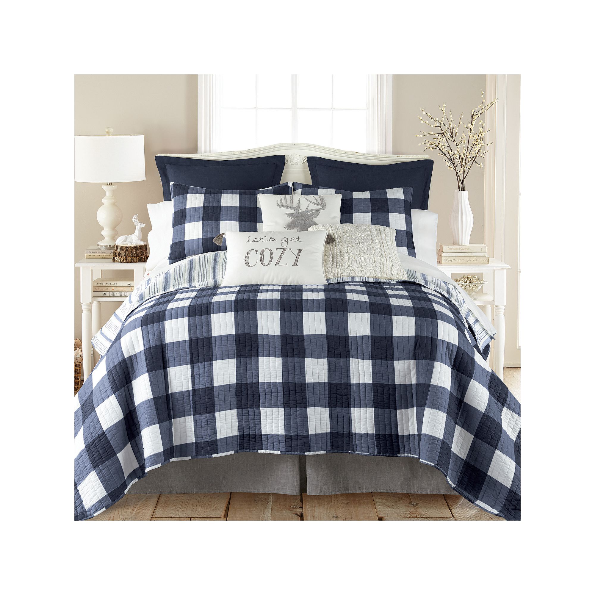 Levtex Home Camden Quilt Set, Blue