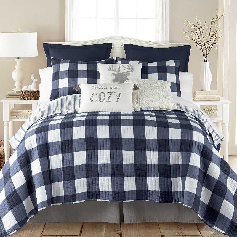 62667053 Levtex Home Camden Quilt Set, Blue, Full/Queen sku 62667053