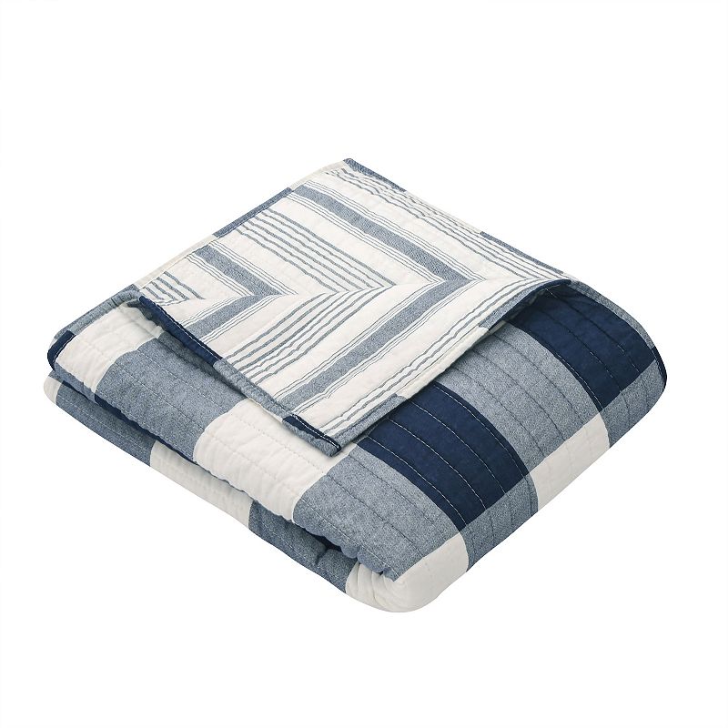 Levtex Home Camden Quilted Throw, Blue