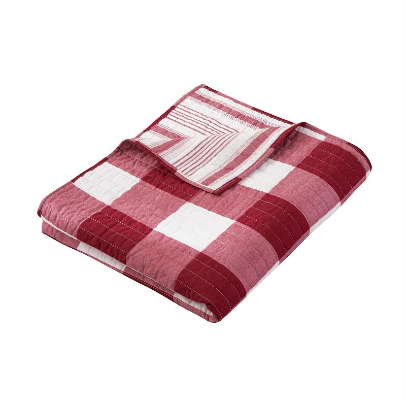 Levtex Home Camden Quilted Throw, Red