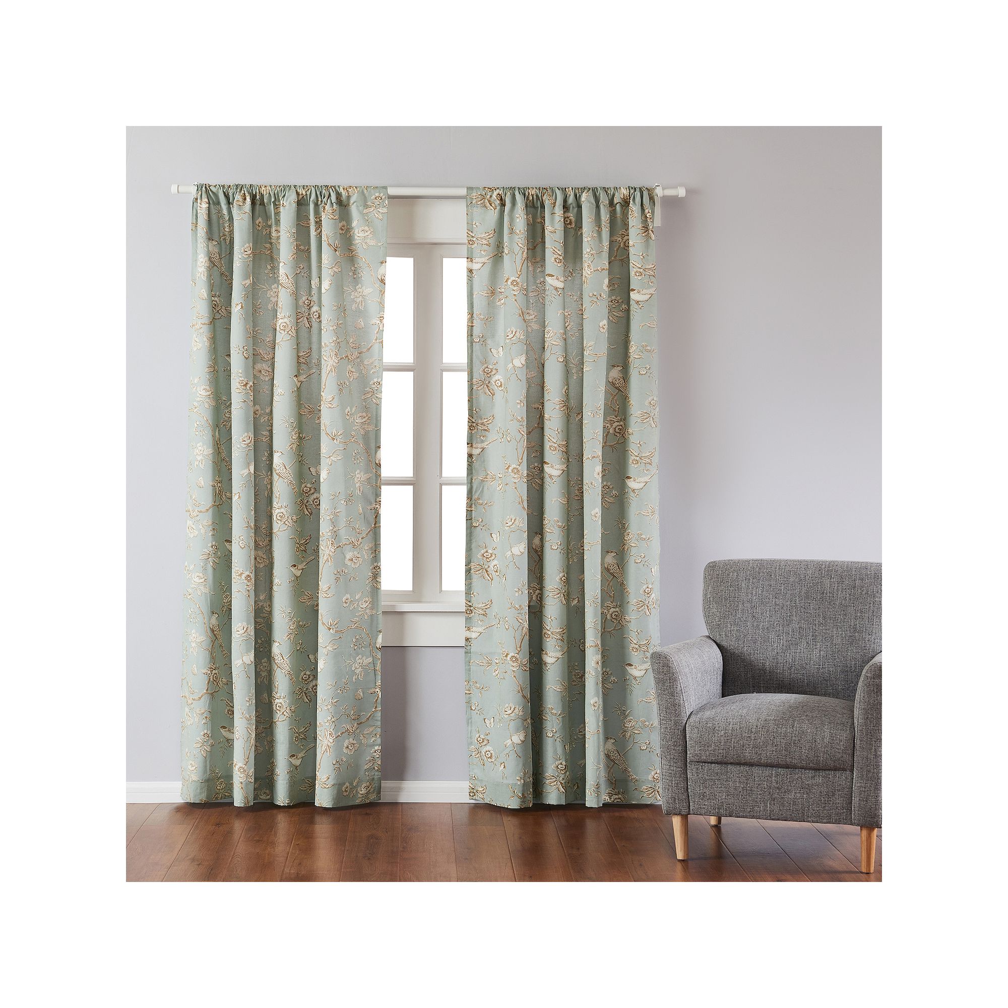 Levtex Home Lyon 2-pack Window Curtain Set, Blue