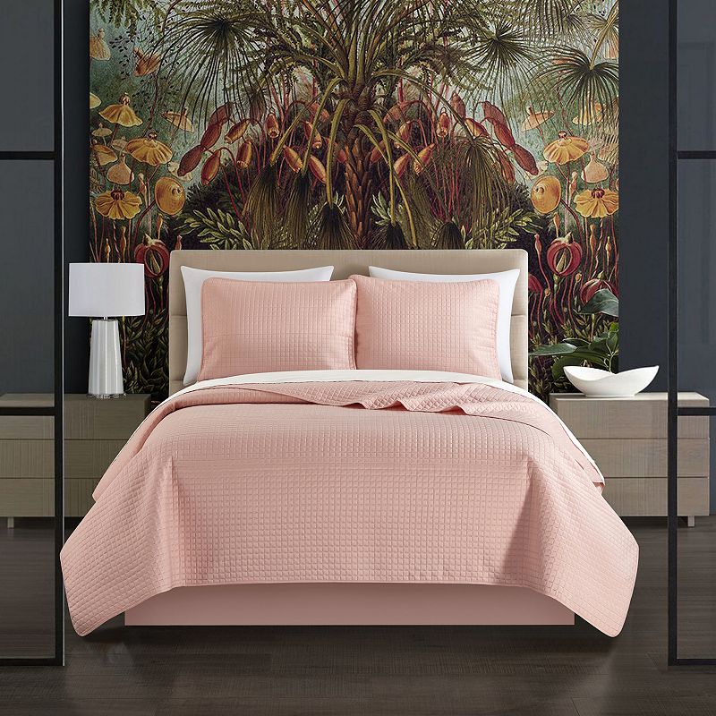 Chic Home Atasha Quilt Set, Light Pink, King