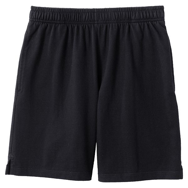 Jersey Shorts for Men, Black & Gray Jersey Shorts