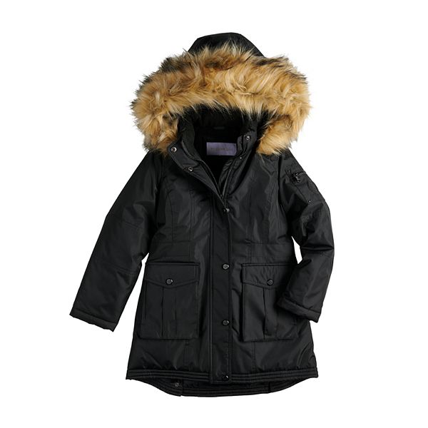 Girls on sale parka coats