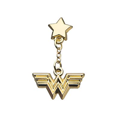 DC Comics Wonder Woman 1984 Stainless Steel Dangle Earrings