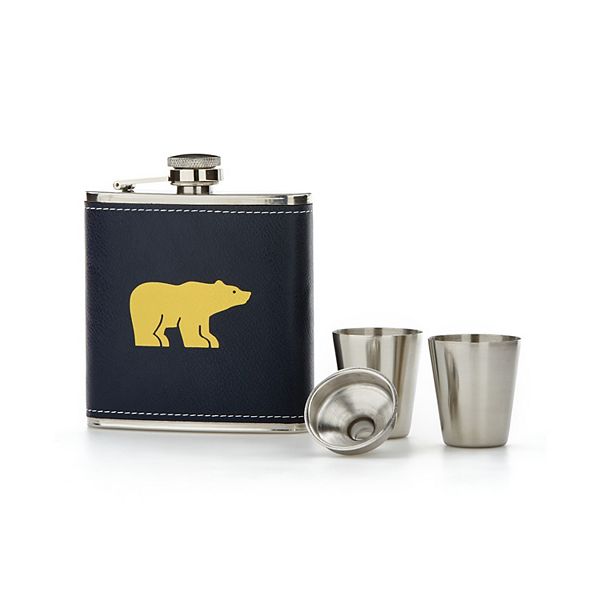 Men S Jack Nicklaus Golf Flask Gift Set