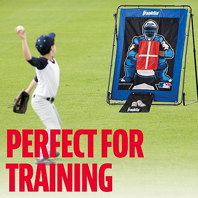 Franklin Sports MLB 2-in-1 Pitch Target and Return Trainer