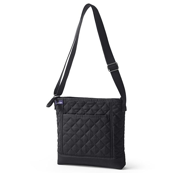 Lands' End Quilted Crossbody Bag