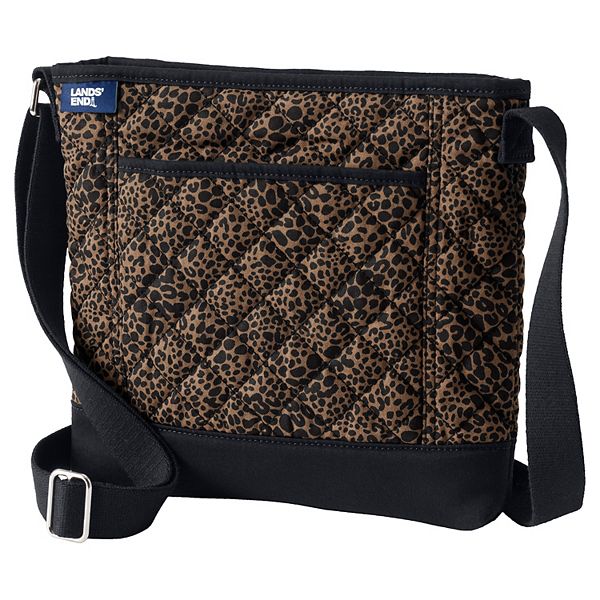 Lands' End Quilted Crossbody Bag