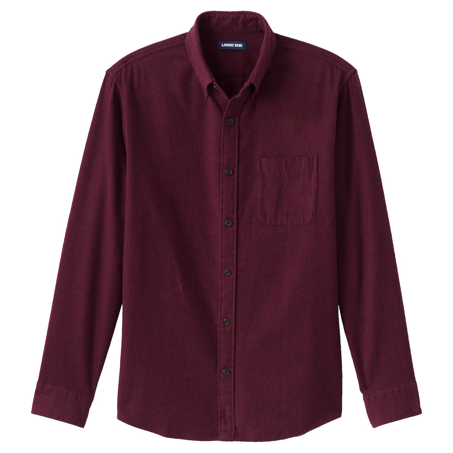 tailored fit flannel shirt