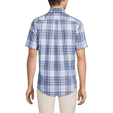 Men's Lands' End Traditional-Fit No-Iron Sportshirt