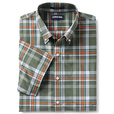 Big & Tall Lands' End Traditional-Fit No-Iron Sportshirt