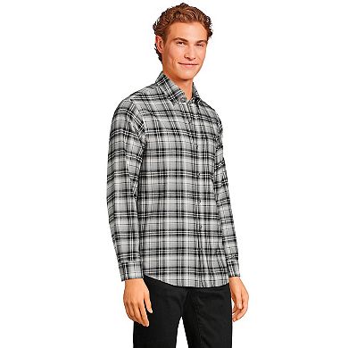 Men's Lands' End Traditional-Fit Flagship Flannel Shirt