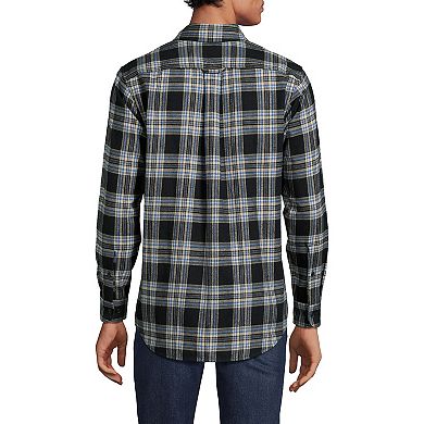 Men's Lands' End Traditional-Fit Flagship Flannel Shirt