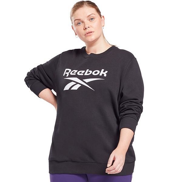 Plus Size Reebok Identity Big Logo French Terry Sweatshirt