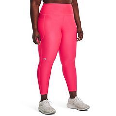 Under Armour Womens HeatGear No Slip Ankle Tights Orange XL