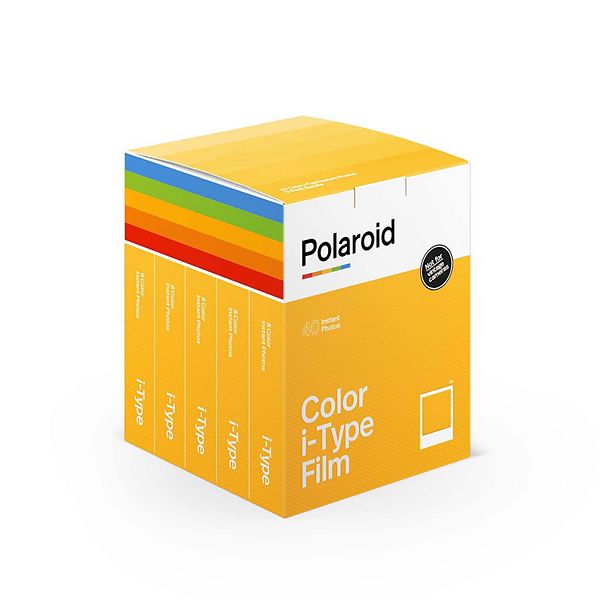 stok blootstelling vrije tijd Polaroid Color i-Type Instant Film - 5-Pack, 40 Exposures