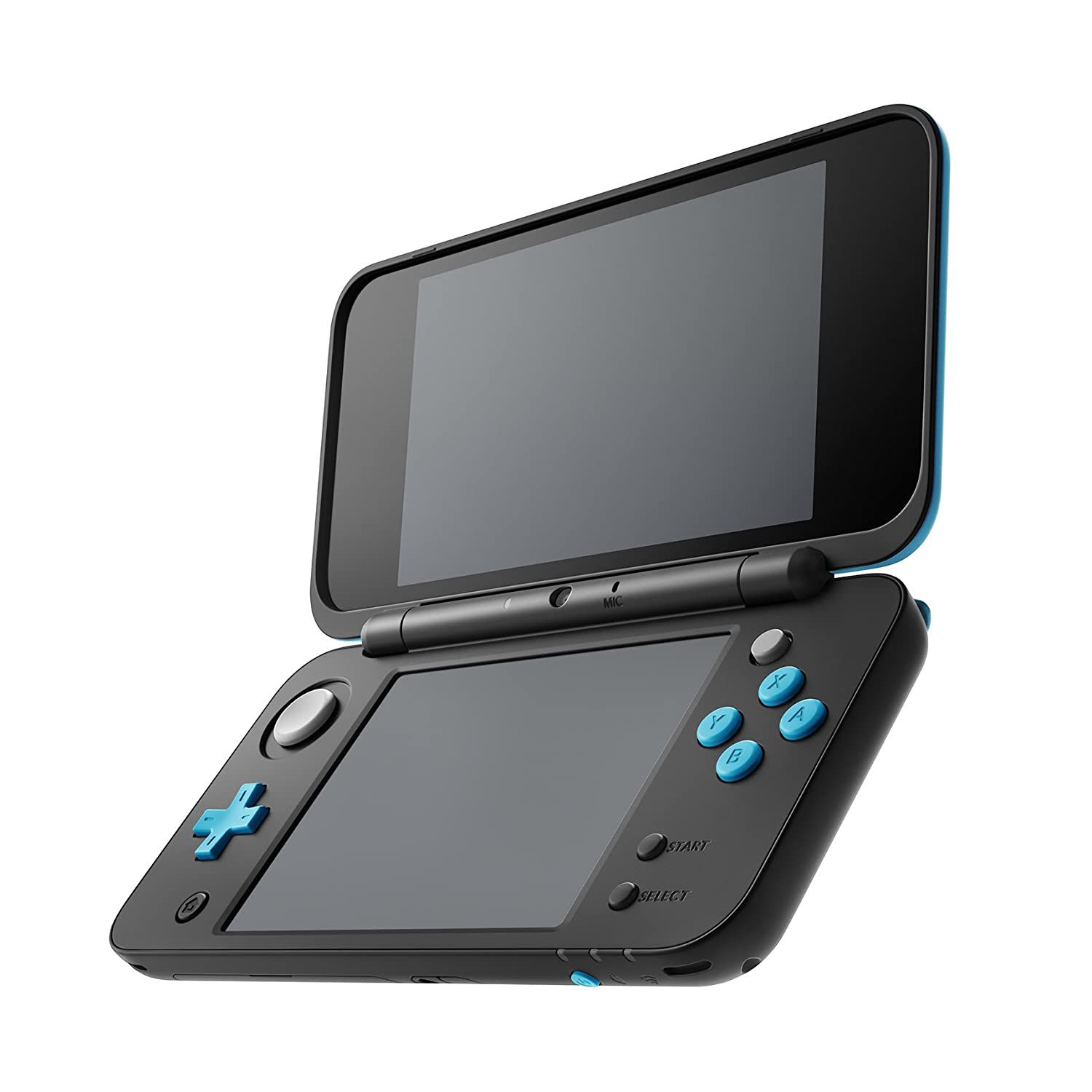 nintendo 2ds xl black and blue