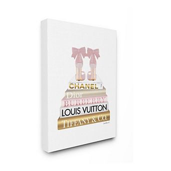 Stupell Home Decor Pink Heels Canvas Wall Art