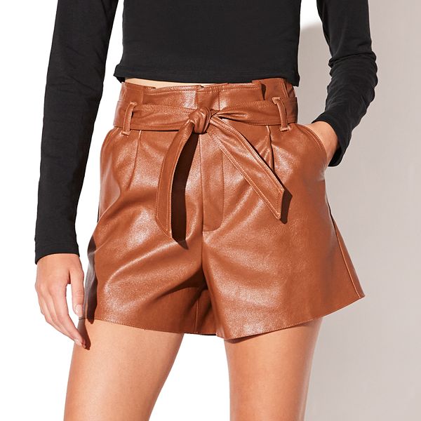 Juniors paperbag outlet shorts