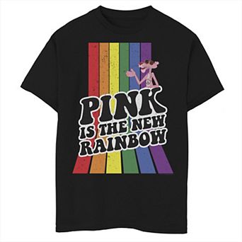 Boys 6-20 The Pink Panther Pink Is The New Rainbow Tee