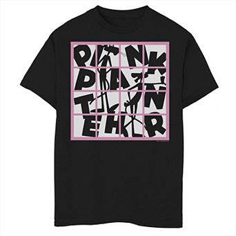 Boys 8-20 The Pink Panther Window Panels Silhouette Tee