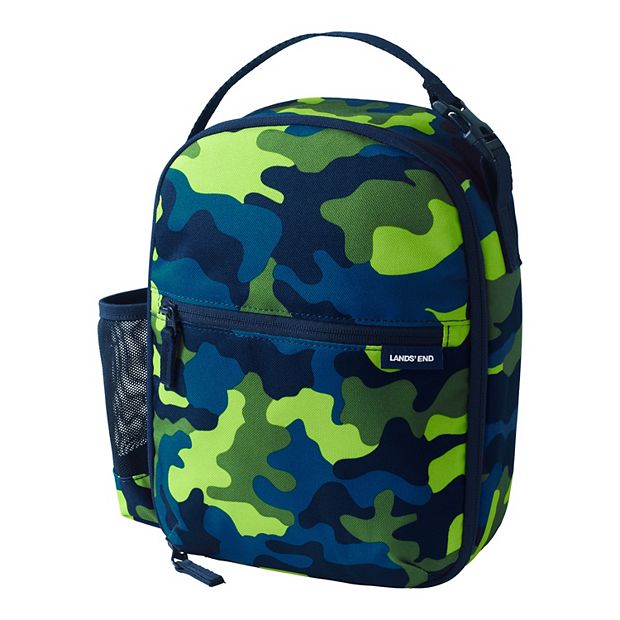 Kid's Quilted Camo Backpack & Lunch Box Set - Grey - Grey