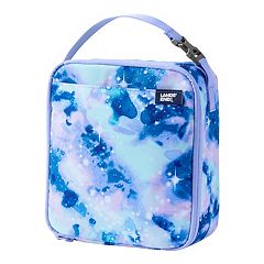 Kids Lunch box Insulated Soft Bag Mini Cooler Back to School Thermal Meal  Tote Kit for Girls, Boys,Women,Men by ,Outer Space Rocket Ships in Dark  Navy Blue 