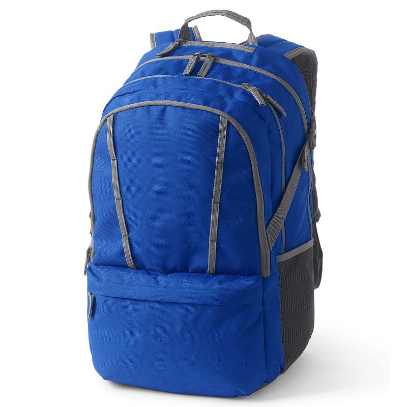 Kids Lands End ClassMate Extra Large Backpack, Dark Blue