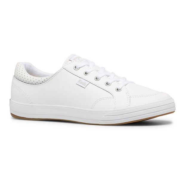 Keds leather deals tennis shoes