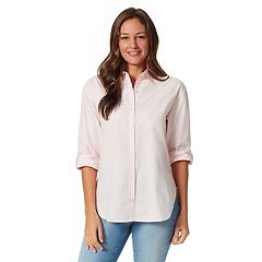 Womens Button Down Shirts Blouses Tops Clothing Kohl s