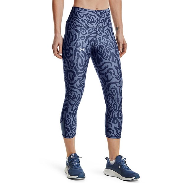 Women's Under Armour HeatGear® No-Slip Tonal Print Capri Leggings