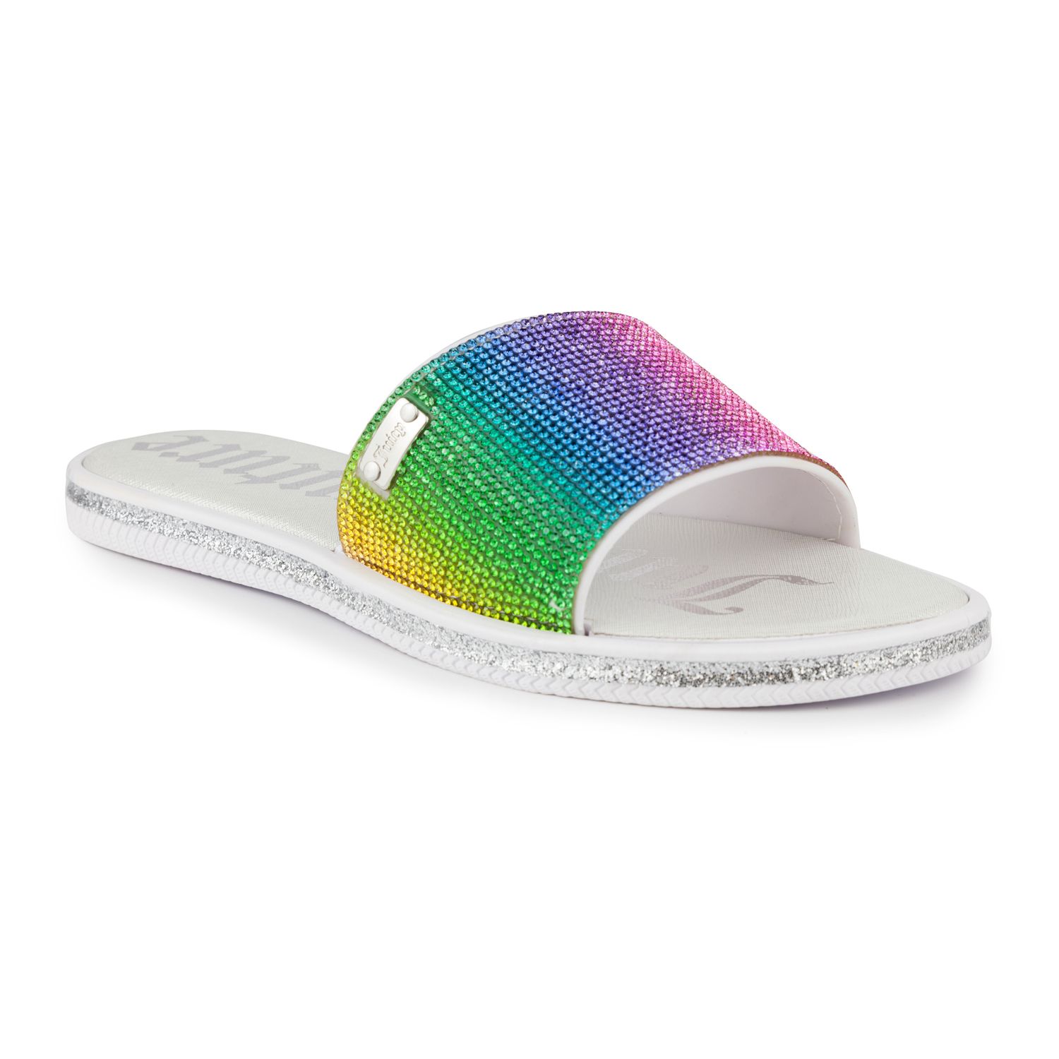 juicy couture yippy women's slide sandals