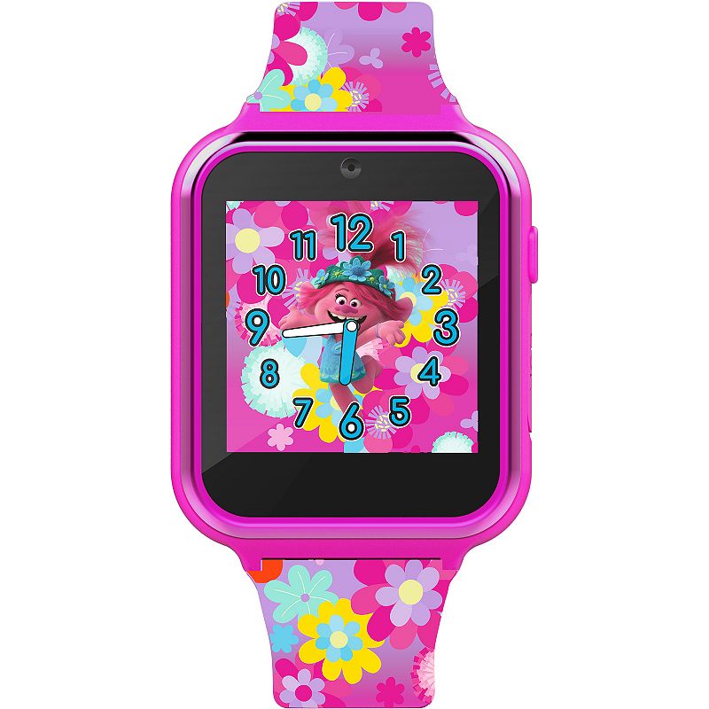 Kids' Trolls Interactive Smart Watch, Pink