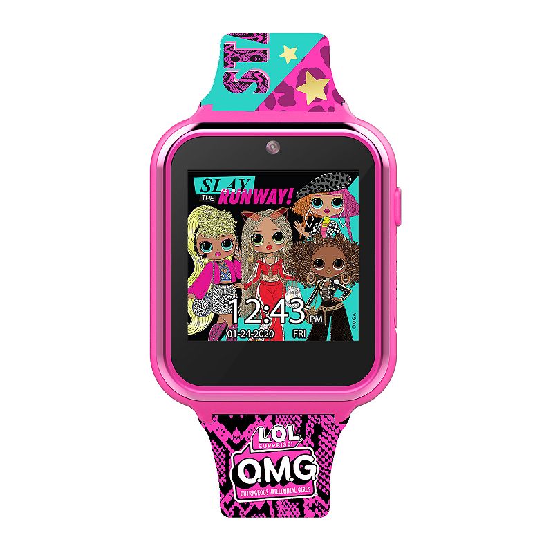Kids' L.O.L. Surprise O.M.G Interactive Smart Watch, Pink