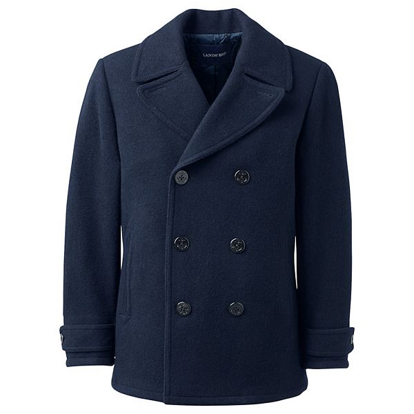 Mens royal hot sale blue peacoat